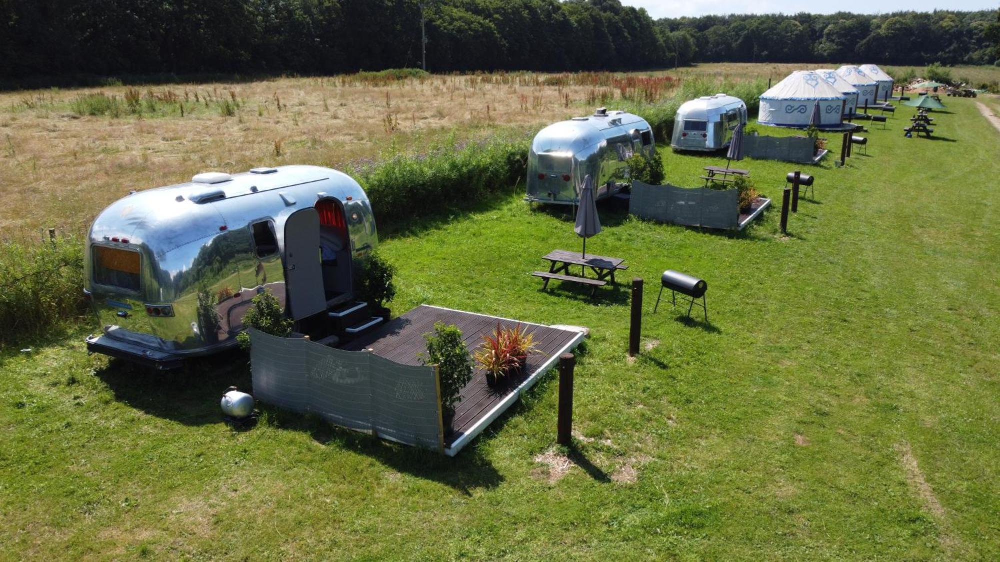 Silver Airstream Glamping & Rental Chichester Zewnętrze zdjęcie